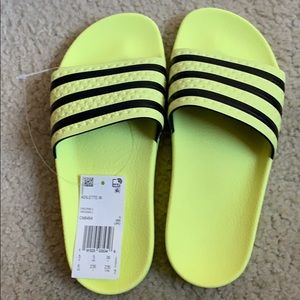 NWT adidas slide sandals for J.Crew size US 6